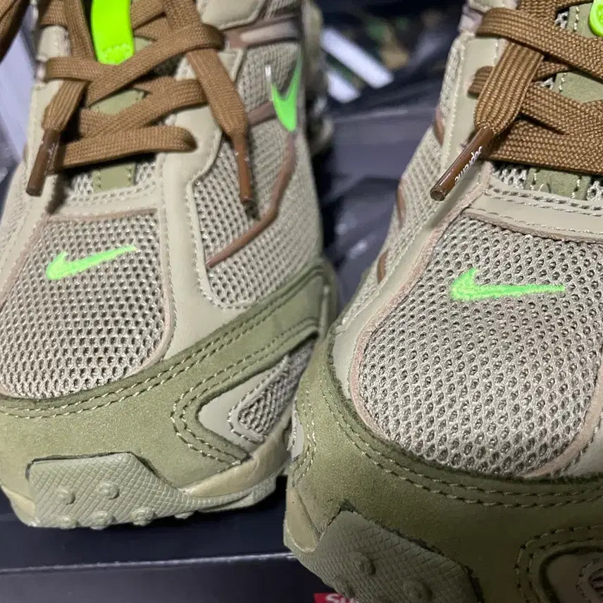 [BUNJANG] Nike x Supreme Shox Ride 2 SP Neutral Olive / [260] 나이키 X 슈프림 샥스 라이드 2 SP 뉴트럴 올리브
