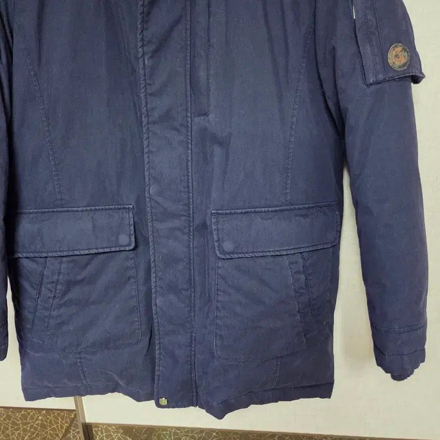 [BUNJANG] Trugen Navy Duck Down Jacket (Size 95-100) / 트루젠 네이비 오리털 패딩95~100