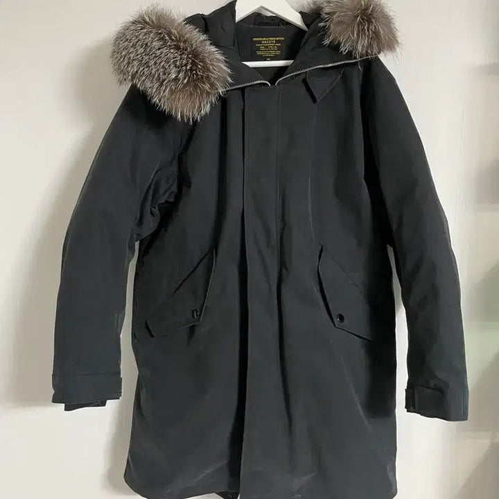 [BUNJANG] Hazzys Fox Fur/Goose Down Parka / [100] 헤지스 최고급라인 여우모피/구스야상패딩