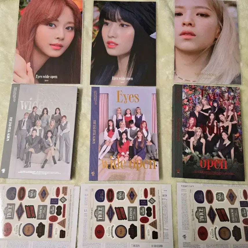 [BUNJANG] Twice Eyes Wide Open Album + Mini Postcard / 트와이스 Eyes Wide Open 앨범 + 미니엽서증정