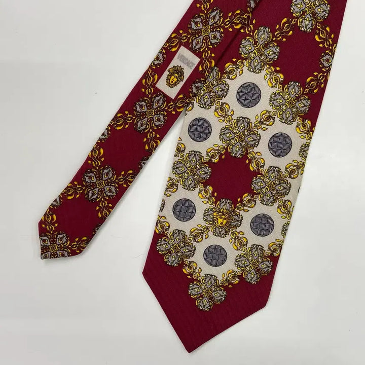 [BUNJANG] Gianni Versace Simple Logo Necktie / Gianni Versace  베르사체 심플로고 정품 명품 넥타이