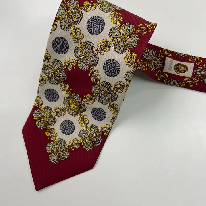 [BUNJANG] Gianni Versace Simple Logo Necktie / Gianni Versace  베르사체 심플로고 정품 명품 넥타이