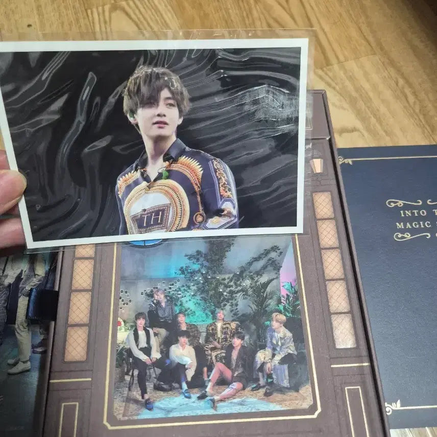 BTS매직샵 블루레이+뷔포카 팔아요!