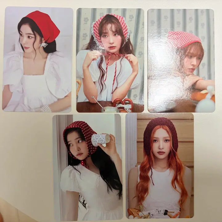 레드벨벳 2026 시즌그리팅 포카