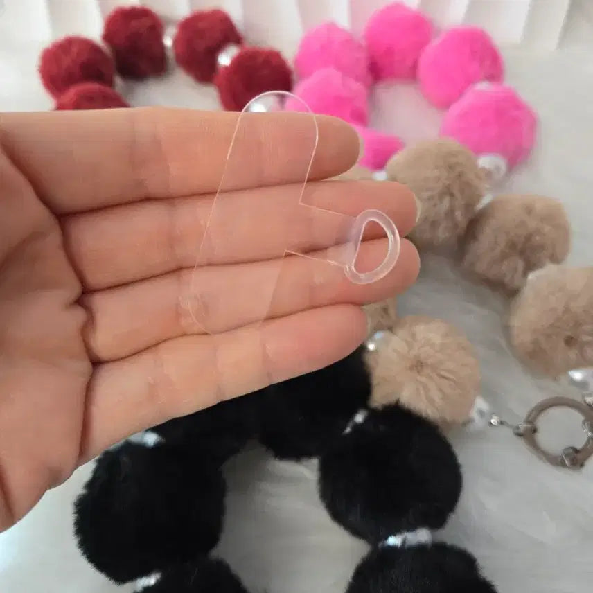 [BUNJANG] Fluffy Keychain / 보송보송 키링