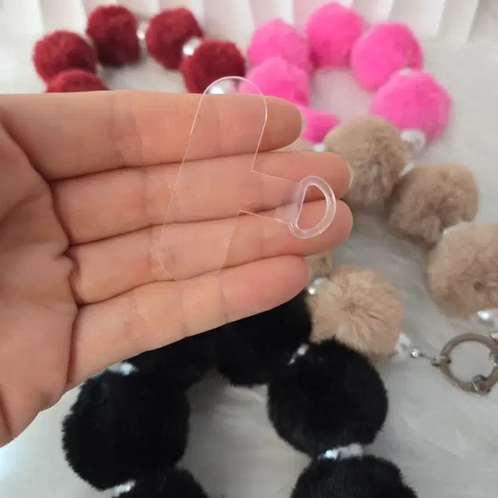 [BUNJANG] Fluffy Keychain / 보송보송 키링