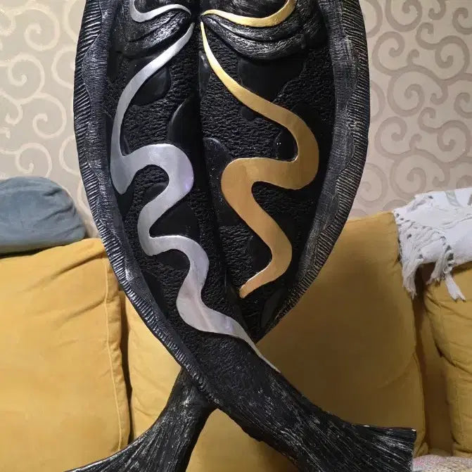 [BUNJANG] Abstract Fish Sculpture / 물고기조각상