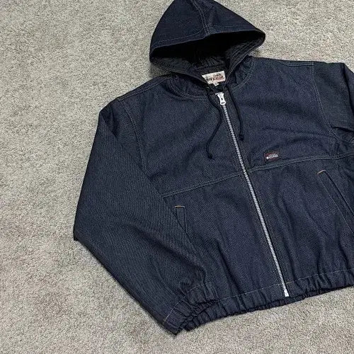 [BUNJANG] Stussy Indigo Raw Denim Insulated Work Jacket / (해외/스탁)스투시 데님 인슐레이티드 워크 자켓 로우 데님 인디고