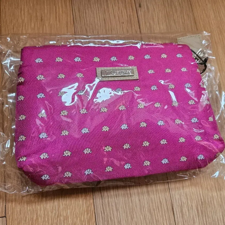 [BUNJANG] Jim Thompson Silk Cosmetic Pouch / 짐톰슨 화장품 실크 파우치 새제품