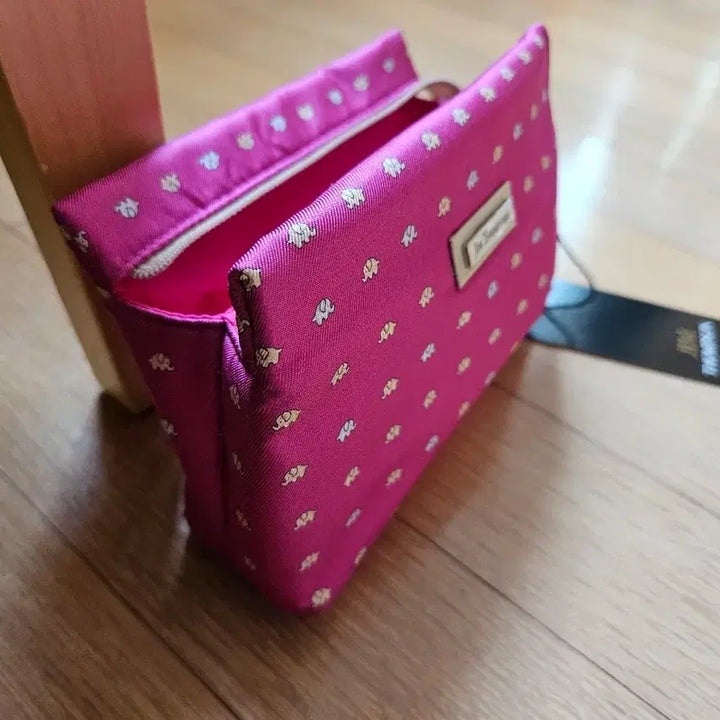 [BUNJANG] Jim Thompson Silk Cosmetic Pouch / 짐톰슨 화장품 실크 파우치 새제품