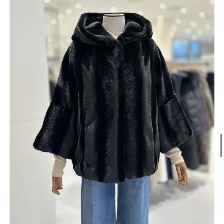 [BUNJANG] Minimum Hooded Mink Fur Jacket / 미니멈 퍼자켓 후드 에코퍼 페이크퍼 퍼자켓 밍크 모피