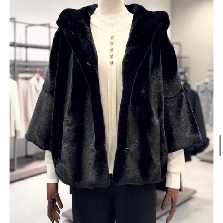 [BUNJANG] Minimum Hooded Mink Fur Jacket / 미니멈 퍼자켓 후드 에코퍼 페이크퍼 퍼자켓 밍크 모피