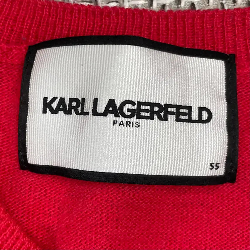 [BUNJANG] Karl Lagerfeld Wool Cardigan / 칼라거펠트 울 가디건