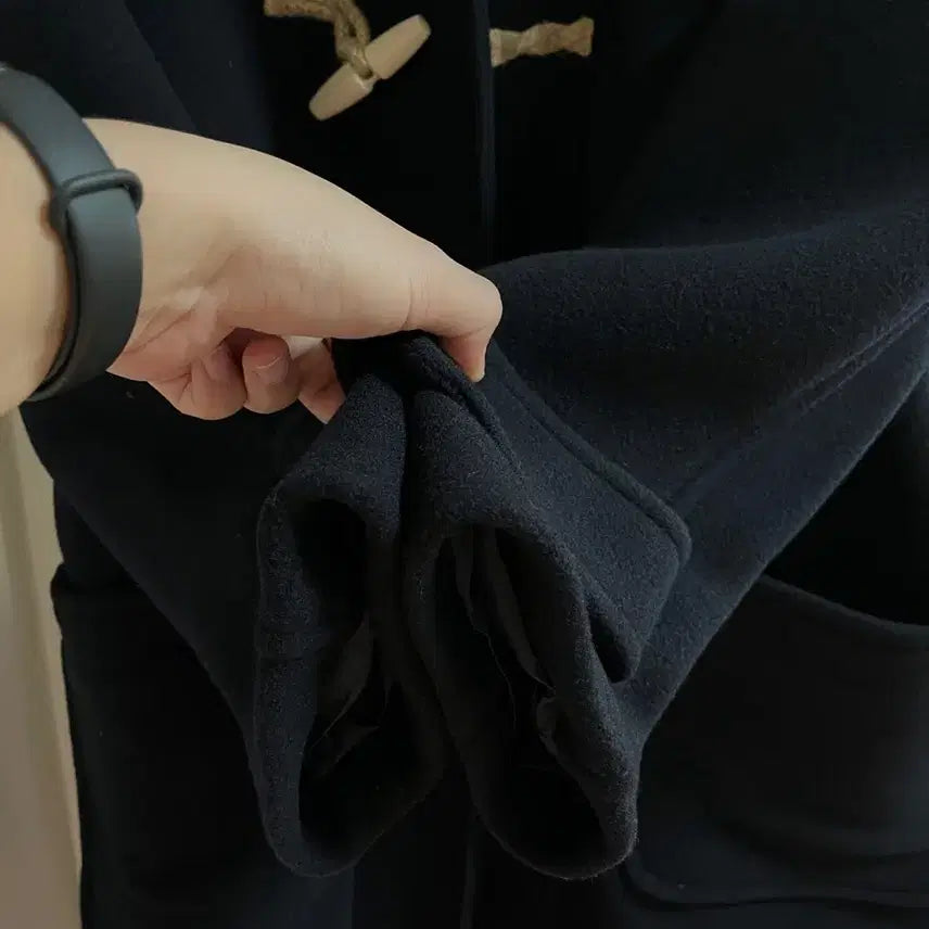 [BUNJANG] SPAO x Gloverall Duffel Coat Dark Navy (Size 95) / (품절) 스파오x글로버올 더플코트 다크네이비 (95 사이즈)