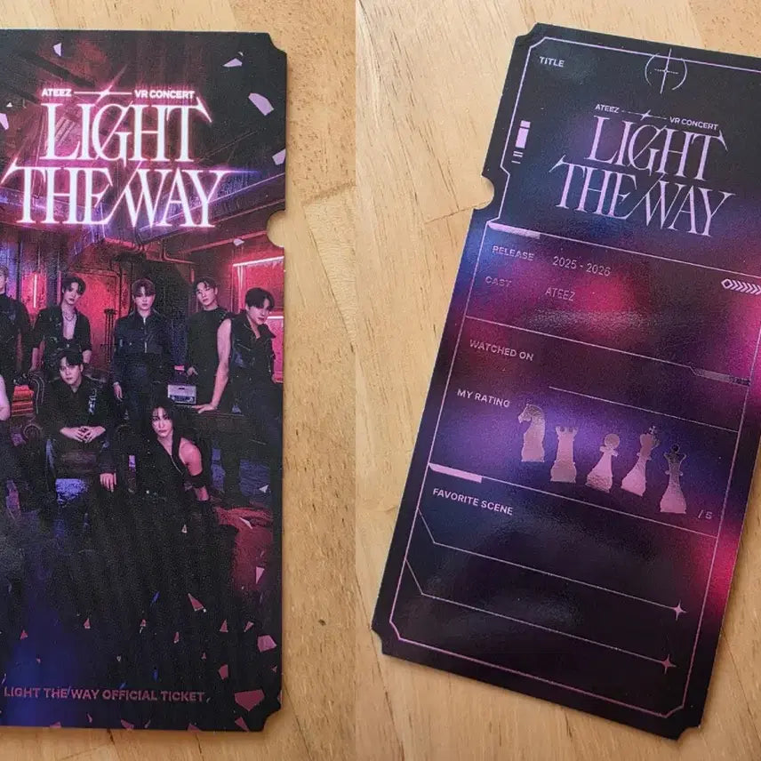에이티즈 vr concert 오피셜티켓 ateez 메가박스 특전