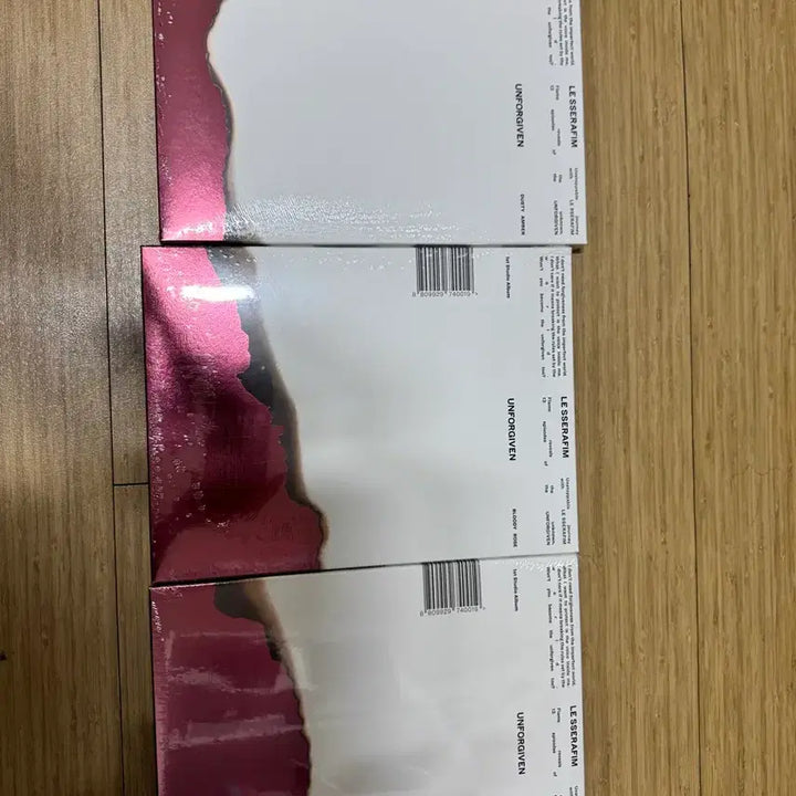 르세라핌 unforgiven 미개봉 앨범(특전포함)