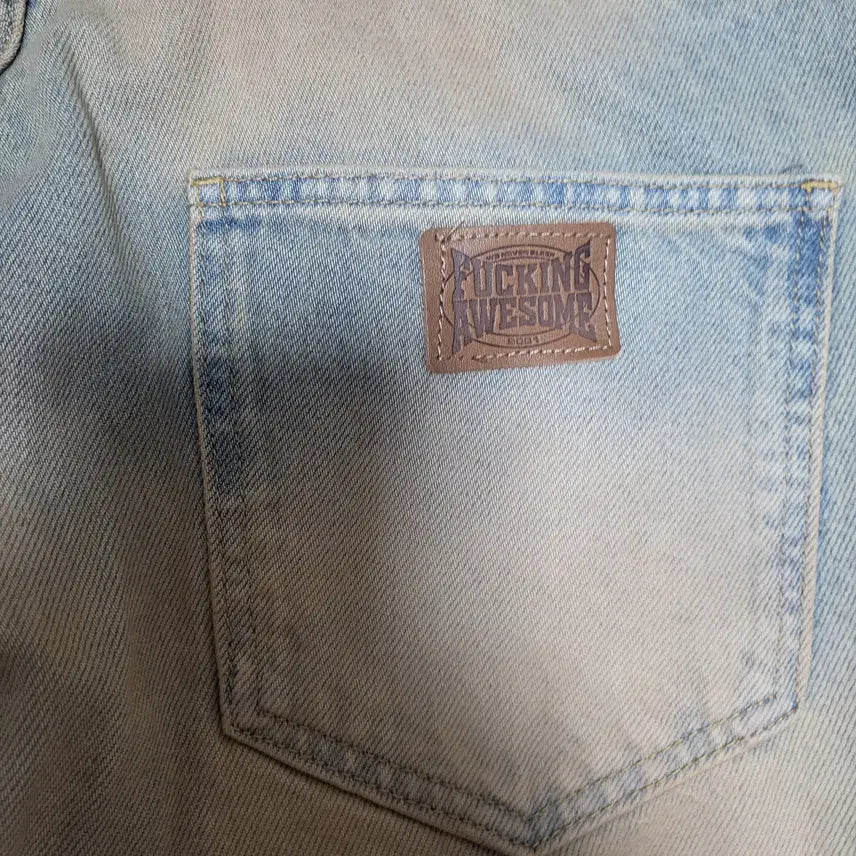 [BUNJANG] Fucking Awesome Washed Denim Jeans 30 / 퍼킹어썸 fecke washed jean 워시드 데님 팬츠 30