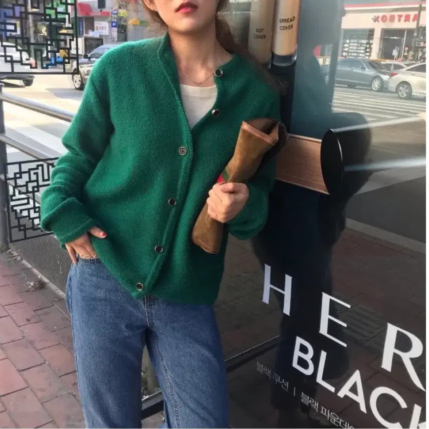 [BUNJANG] Sienne Teal Cardigan / 시엔느 틸가디건