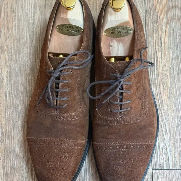 [BUNJANG] HERRINGSHOES Oxford Shoes / 헤링슈 스웨이드 옥스포드 리딩2 7.5(265)