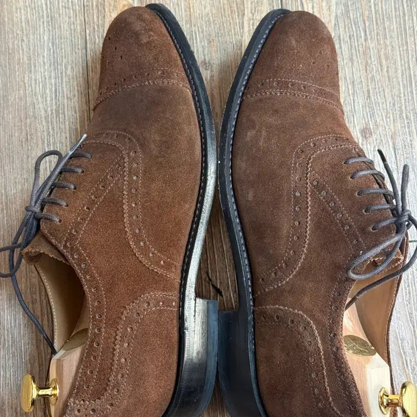 [BUNJANG] HERRINGSHOES Oxford Shoes / 헤링슈 스웨이드 옥스포드 리딩2 7.5(265)