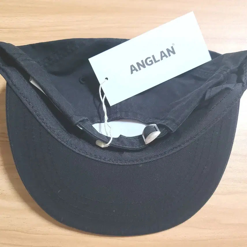 [BUNJANG] ANGLAN Black Cotton Baseball Cap / 앵글런 캡 블랙 야구모자 새상품 (택포가)