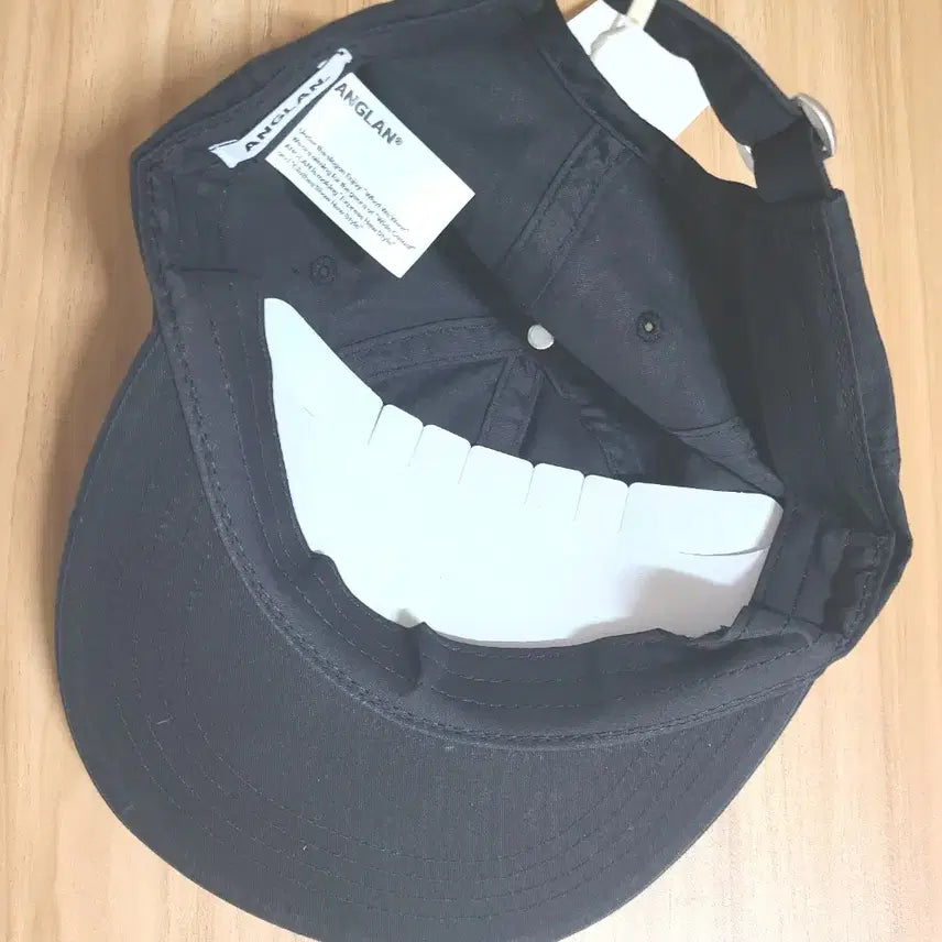 [BUNJANG] ANGLAN Black Cotton Baseball Cap / 앵글런 캡 블랙 야구모자 새상품 (택포가)