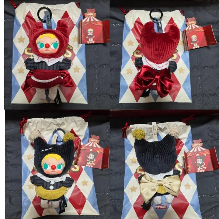 [BUNJANG] Labubu WHY SO SERIOUS Series Doll Keyring / 라부부 WHY SO SERIOUS시리즈인형키링 작은별.디무.몰리.하치