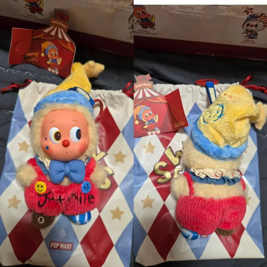 [BUNJANG] Labubu WHY SO SERIOUS Series Doll Keyring / 라부부 WHY SO SERIOUS시리즈인형키링 작은별.디무.몰리.하치