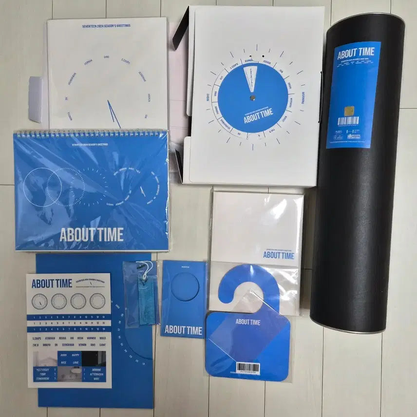 디코 미사용) 세븐틴 2024 시즌그리팅 시그 월캘린더 위버스 특전 양도