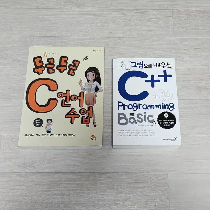 [BUNJANG] C Programming & C++ Programming Textbook / [새상품] C언어 수업, C++ 프로그래밍 basic