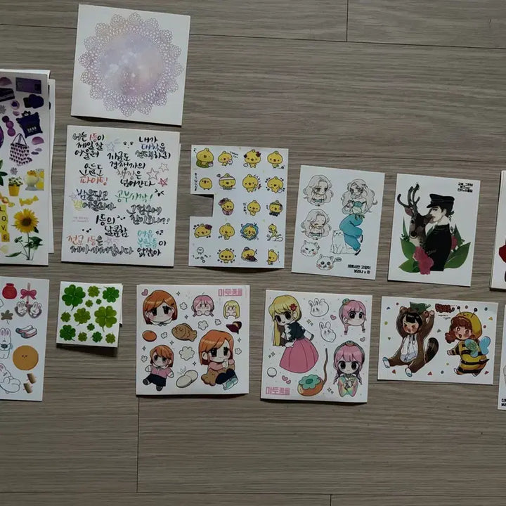 [BUNJANG] Stationery Bundle Set Stickers / 다꾸용 스티커 일괄