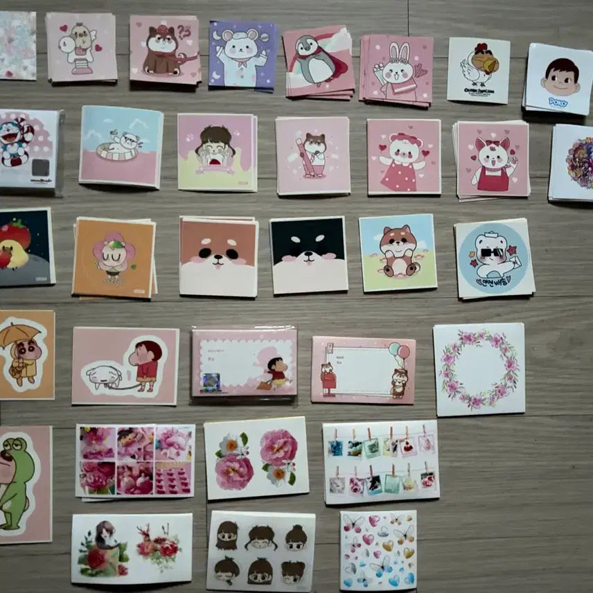 [BUNJANG] Stationery Bundle Set Stickers / 다꾸용 스티커 일괄