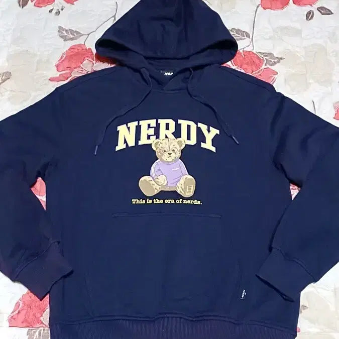 [BUNJANG] NERDY Hoodie Size 100 / 널디 후드 100 여성77 가슴53 기장65