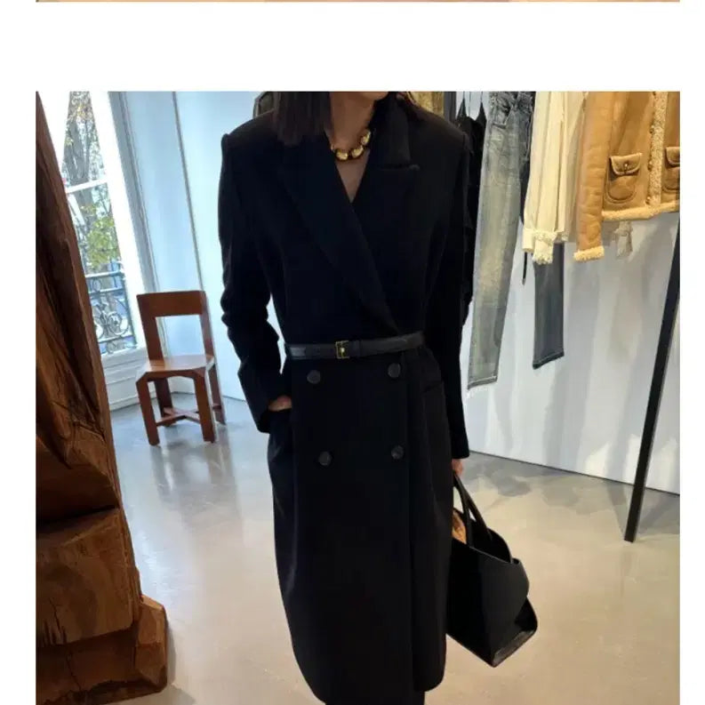 [BUNJANG] MAI:EYE Signature Olsen Classic Coat / 마이아이코 Signature Olsen Classic Coat - SO
