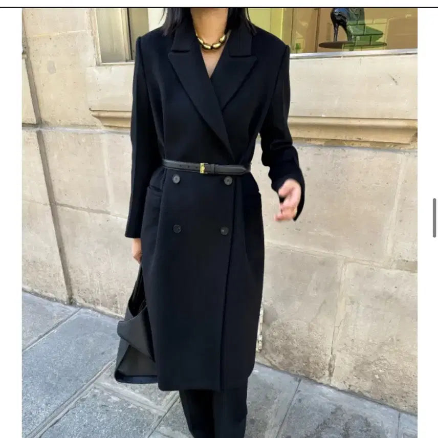 [BUNJANG] MAI:EYE Signature Olsen Classic Coat / 마이아이코 Signature Olsen Classic Coat - SO