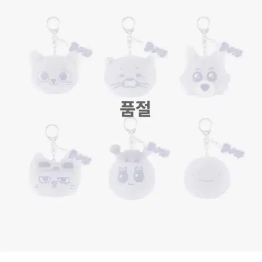 노장르 페이스 키링 달링 )보이넥스트도어 성호리우재현태산이한운학