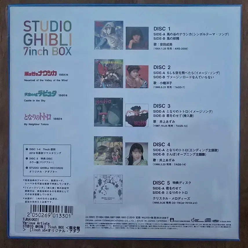 [BUNJANG] Ghibli STUDIO 7inch BOX / 지브리 STUDIO 7inch BOX 판매해요.