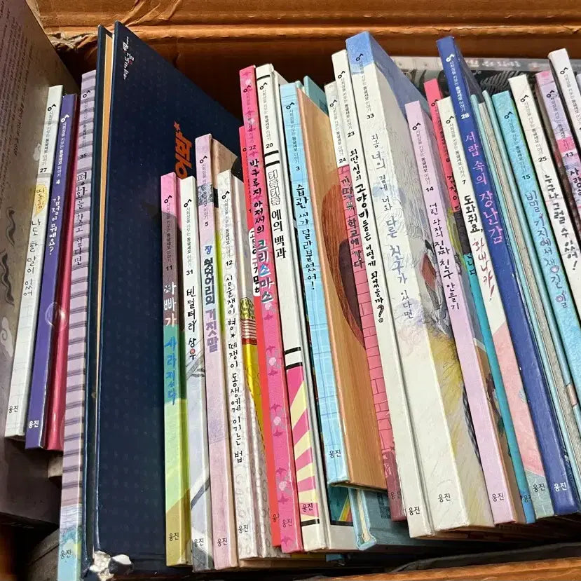 [BUNJANG] Woongjin Donggeul Semo Story Book Set / 웅진 동글세모이야기 36권 전집