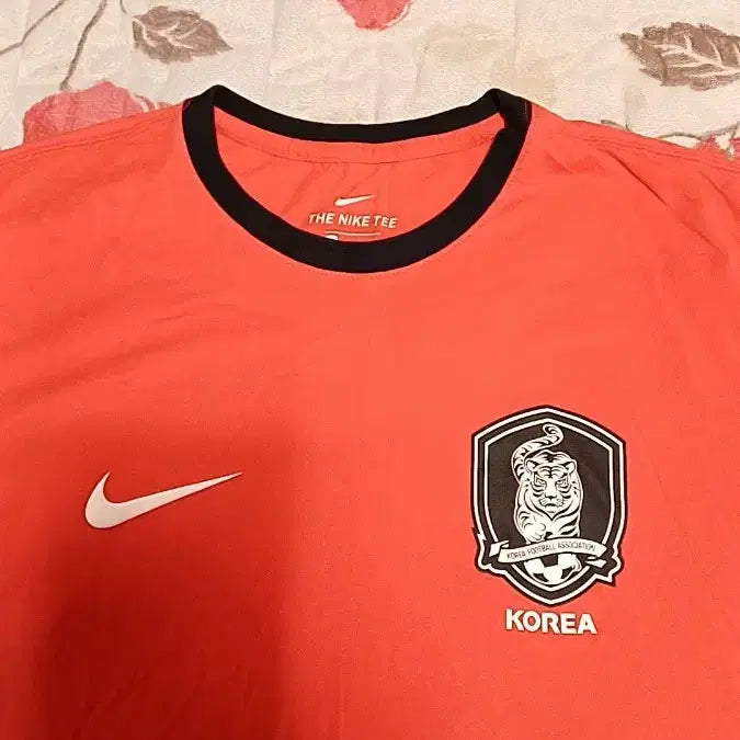 [BUNJANG] Nike Korean National Team Short Sleeve Shirt - Size L / 나이키 국가대표 얇은반팔 L 여성77 가슴50 기장66