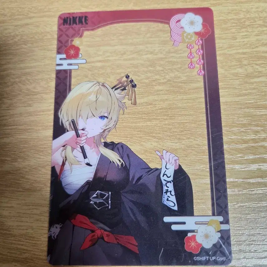 [BUNJANG] NIKKE Grave New Year Collab Clear Card & Coaster / 니케 그레이브 신년 콜라보 클리어카드, 코스터