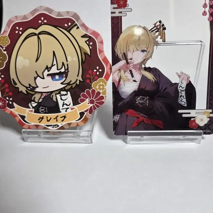 [BUNJANG] NIKKE Grave New Year Collab Clear Card & Coaster / 니케 그레이브 신년 콜라보 클리어카드, 코스터