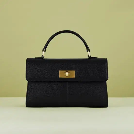 [BUNJANG] Chix Label Rev Bag Small Black with Twilly / 칙스라벨 레브백 스몰 블랙 +트윌리포함