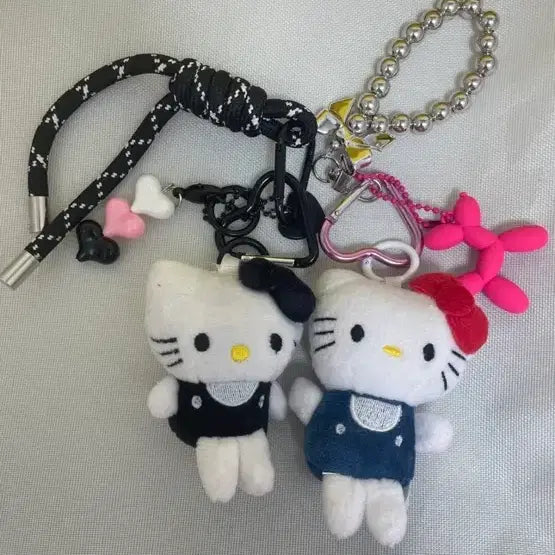 [BUNJANG] Keychain Set / 키티 인형 키링 세트 새상품