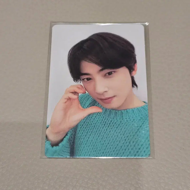 아스트로 차은우 다슈 하트 포토카드