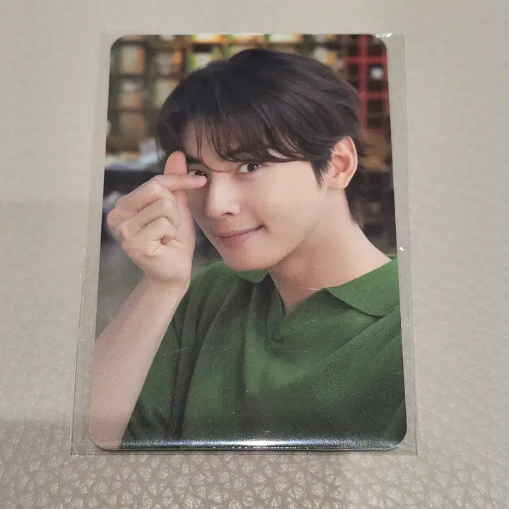 아스트로 차은우 서브웨이 포카