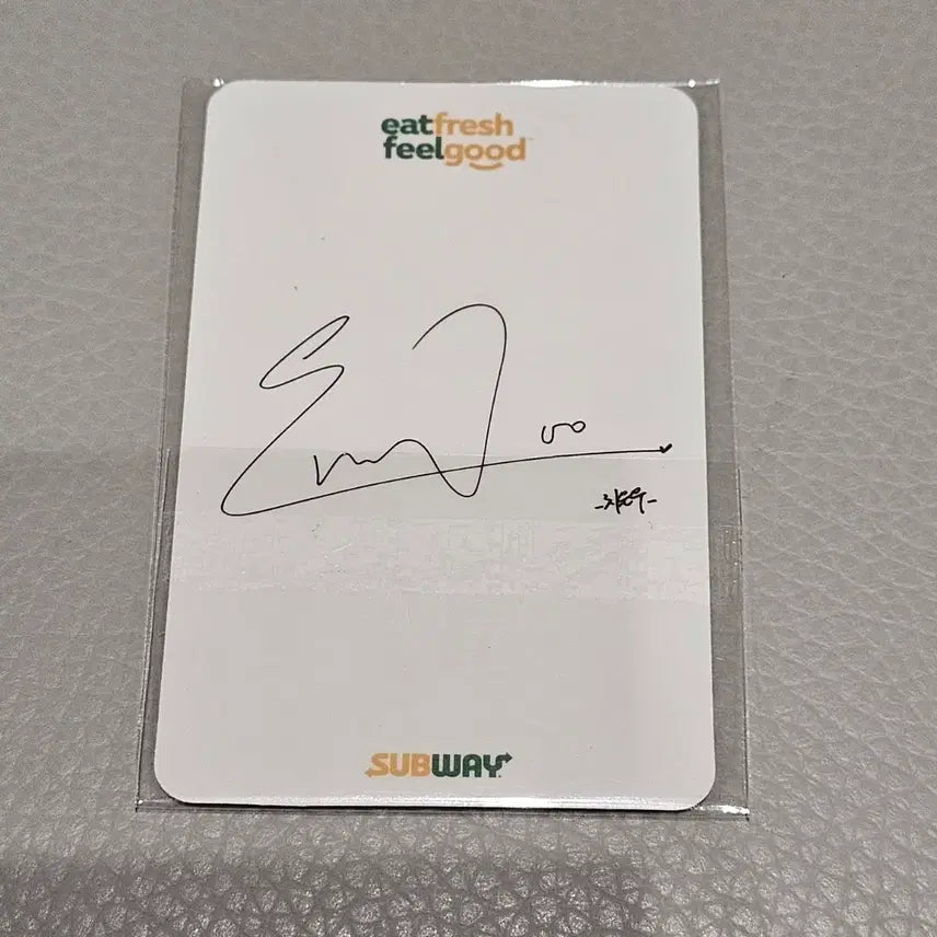 아스트로 차은우 서브웨이 포카