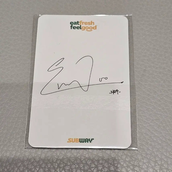 아스트로 차은우 서브웨이 포카