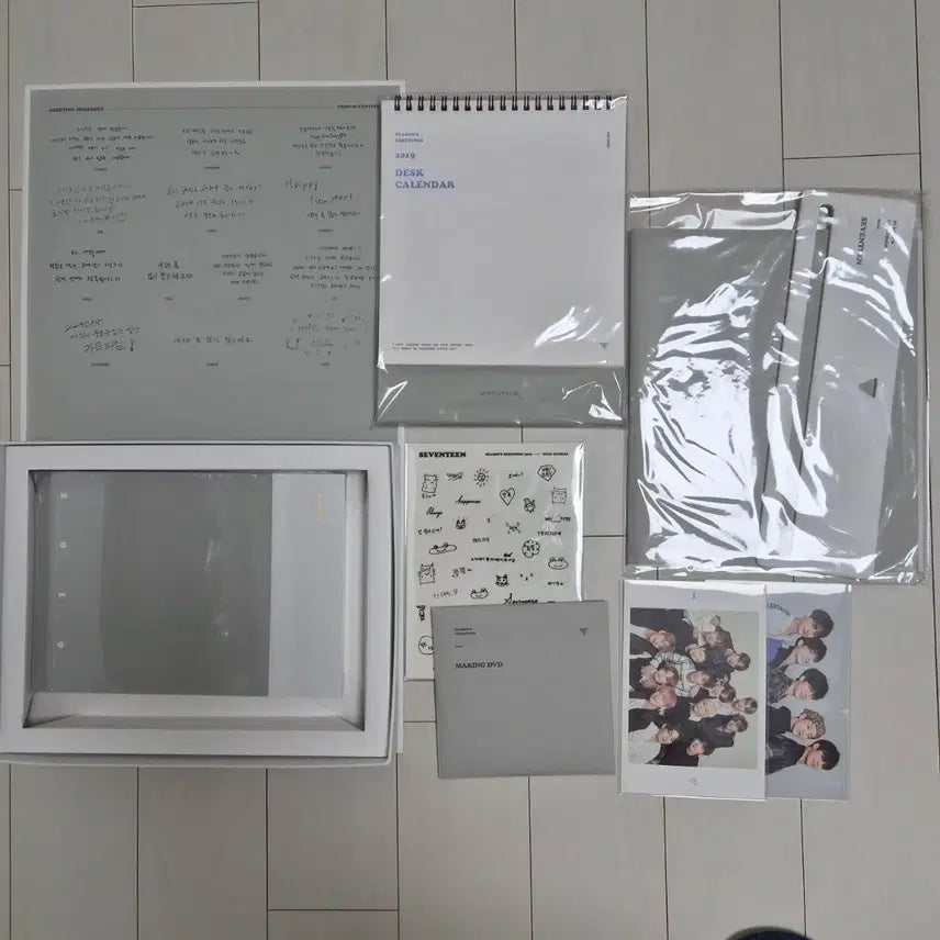 세븐틴 2019 시즌그리팅 시그 양도