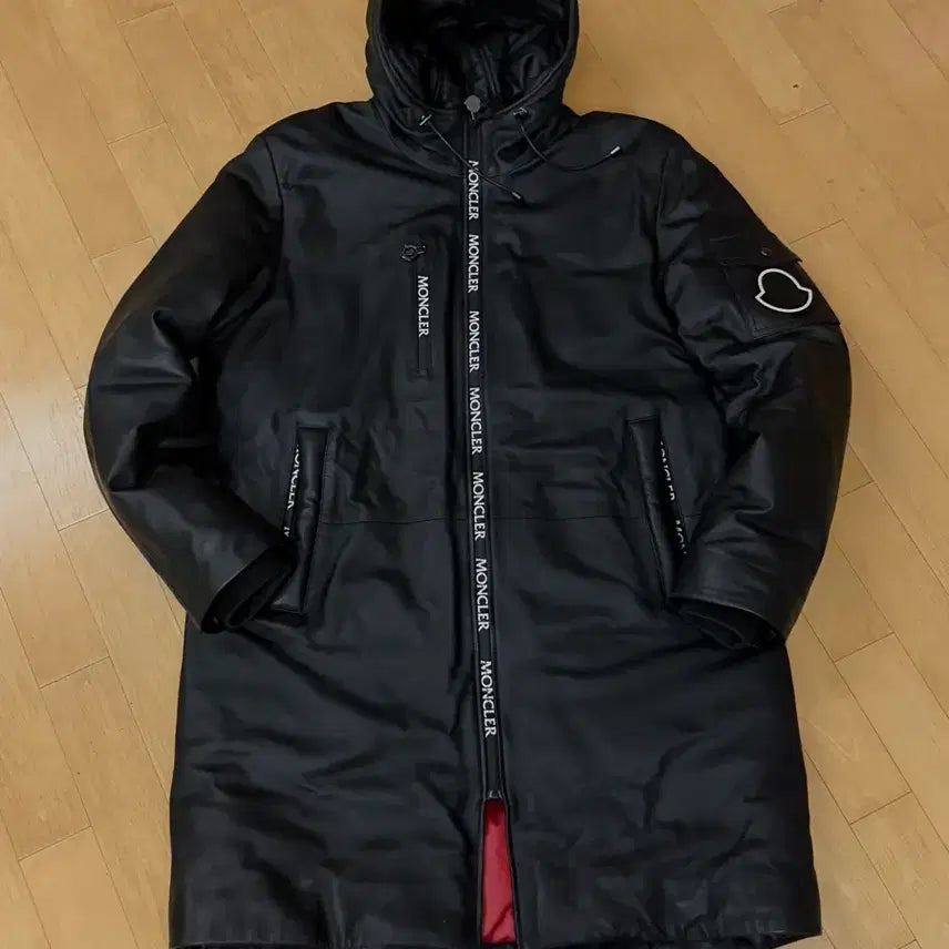 [BUNJANG] Moncler Long Down Padded Jacket (Size 56) / [몽클레어] 양가죽 롱다운 패딩 (56)