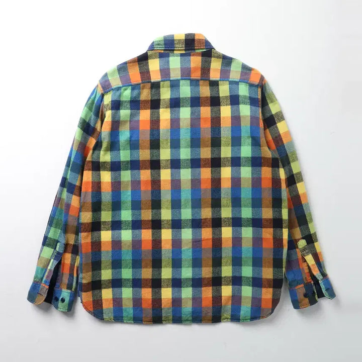 [BUNJANG] BAPE A BATHING APE Plaid Flannel Shirt / 베이프 A BATHING APE Plaid Flannel Shirt